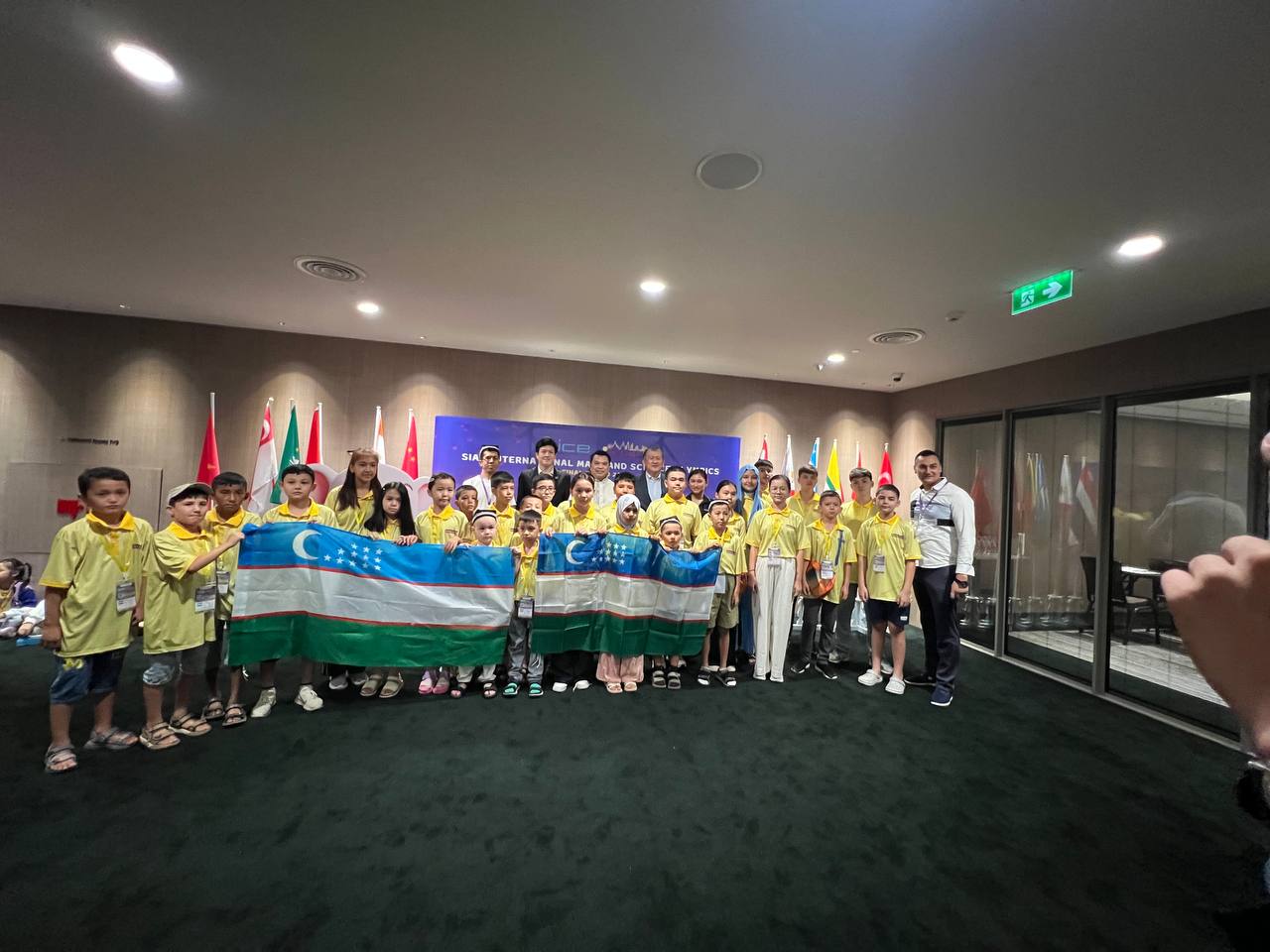 BANGKOK SAYOHAT VA OLIMPIADA. BOLALAR MAZZA QILISHYABDI.